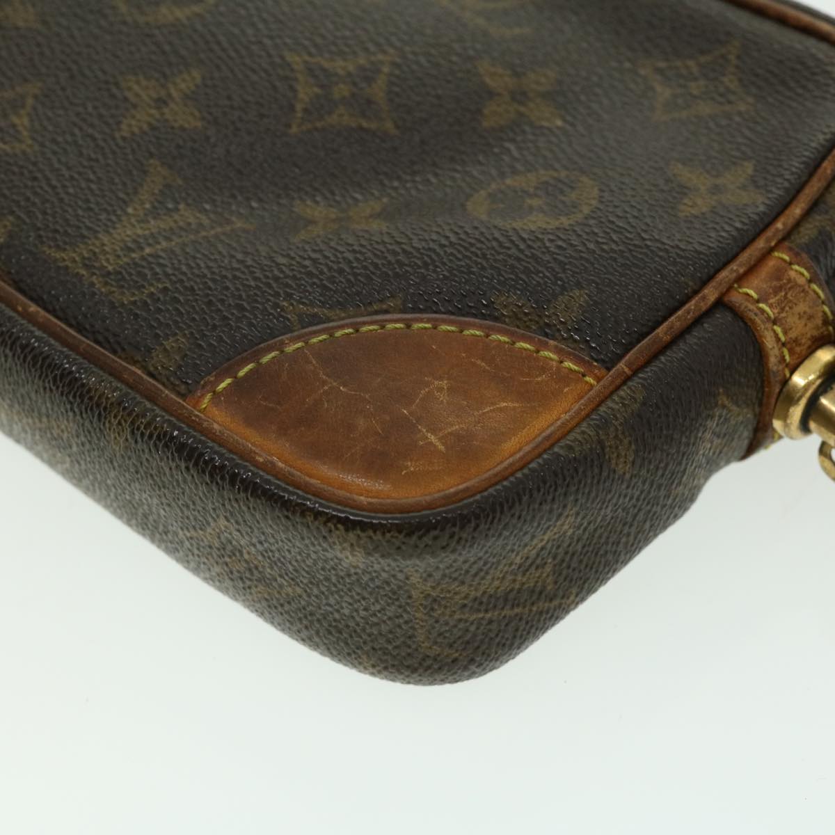 LOUIS VUITTON Monogram Marly Dragonne PM Clutch Bag M51827 LV Auth ac763