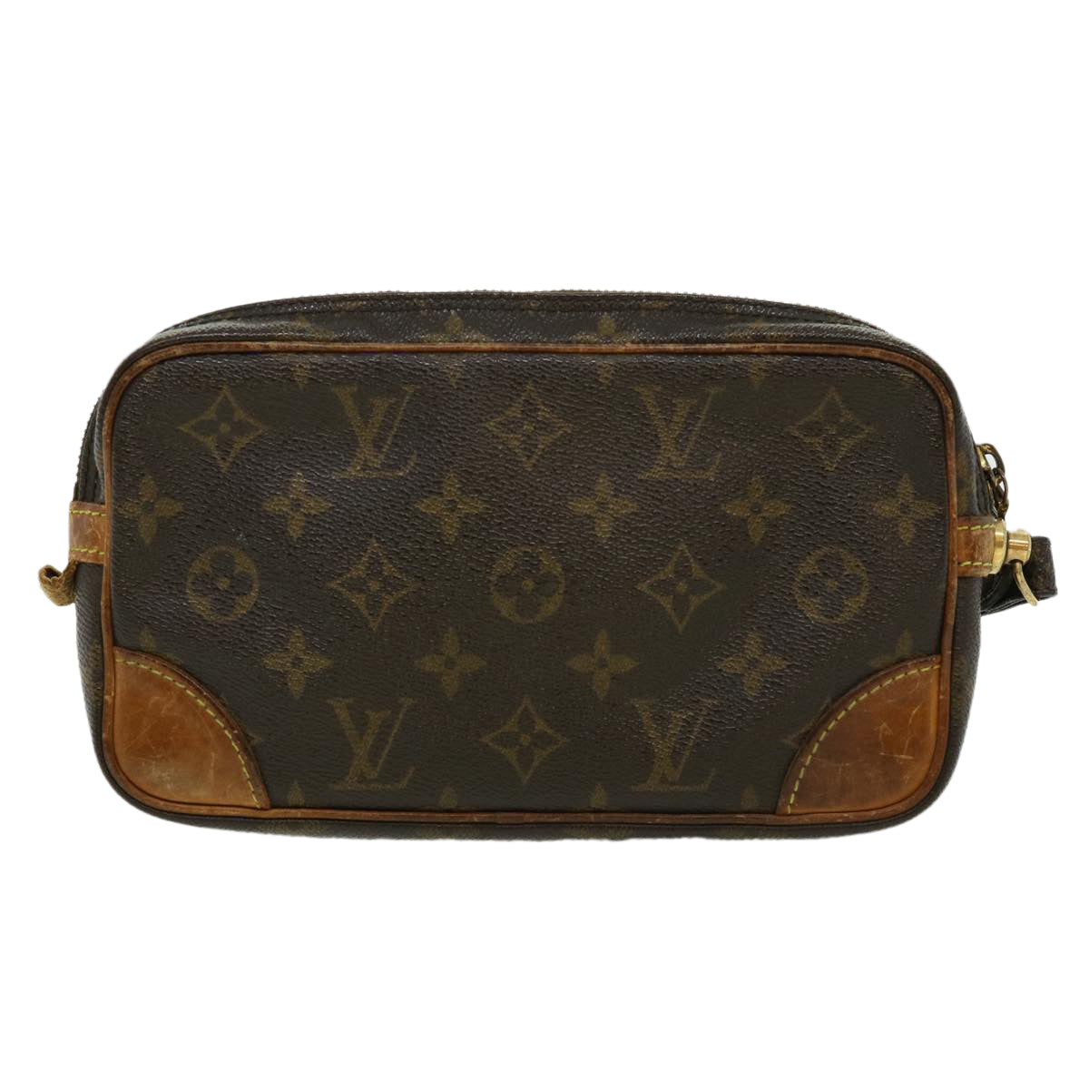 LOUIS VUITTON Monogram Marly Dragonne PM Clutch Bag M51827 LV Auth ac763 - 0