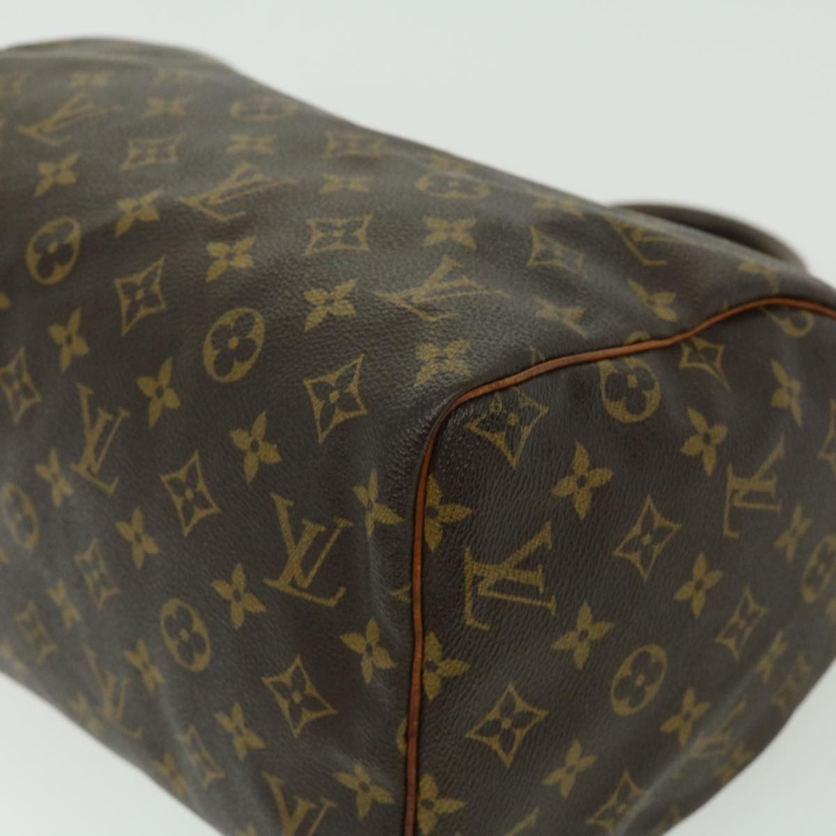 LOUIS VUITTON Monogram Speedy 30 Hand Bag M41526 LV Auth ac779