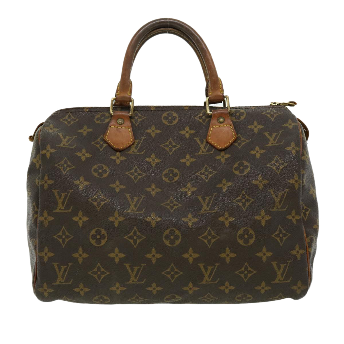 LOUIS VUITTON Monogram Speedy 30 Hand Bag M41526 LV Auth ac779