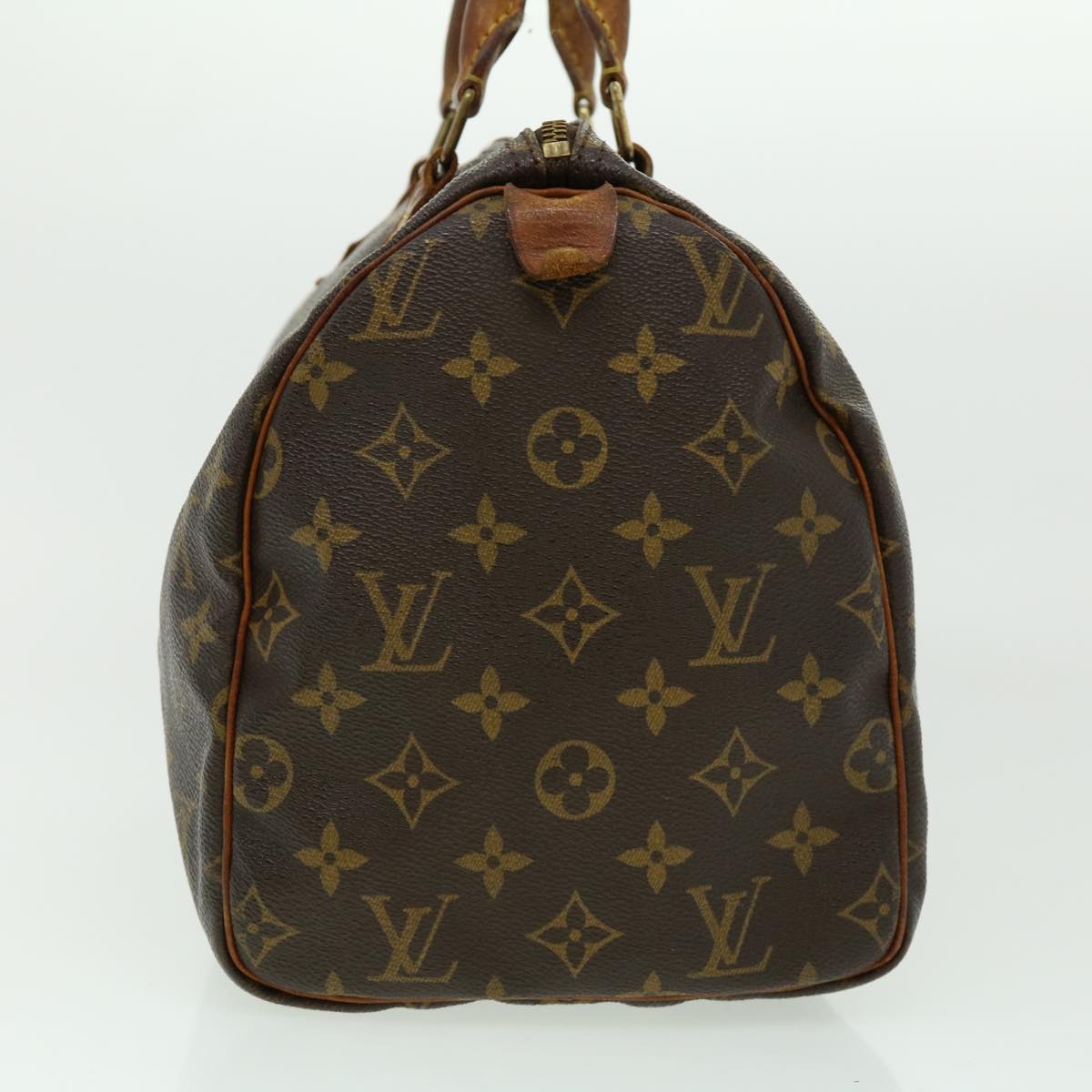 LOUIS VUITTON Monogram Speedy 30 Hand Bag M41526 LV Auth ac779