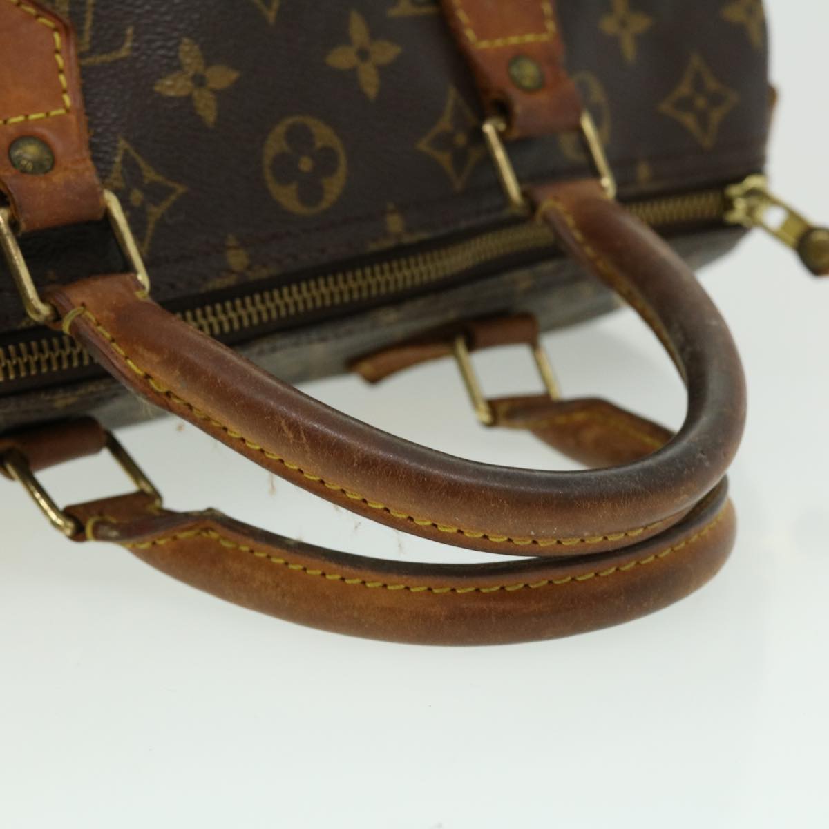 LOUIS VUITTON Monogram Speedy 30 Hand Bag M41526 LV Auth ac779