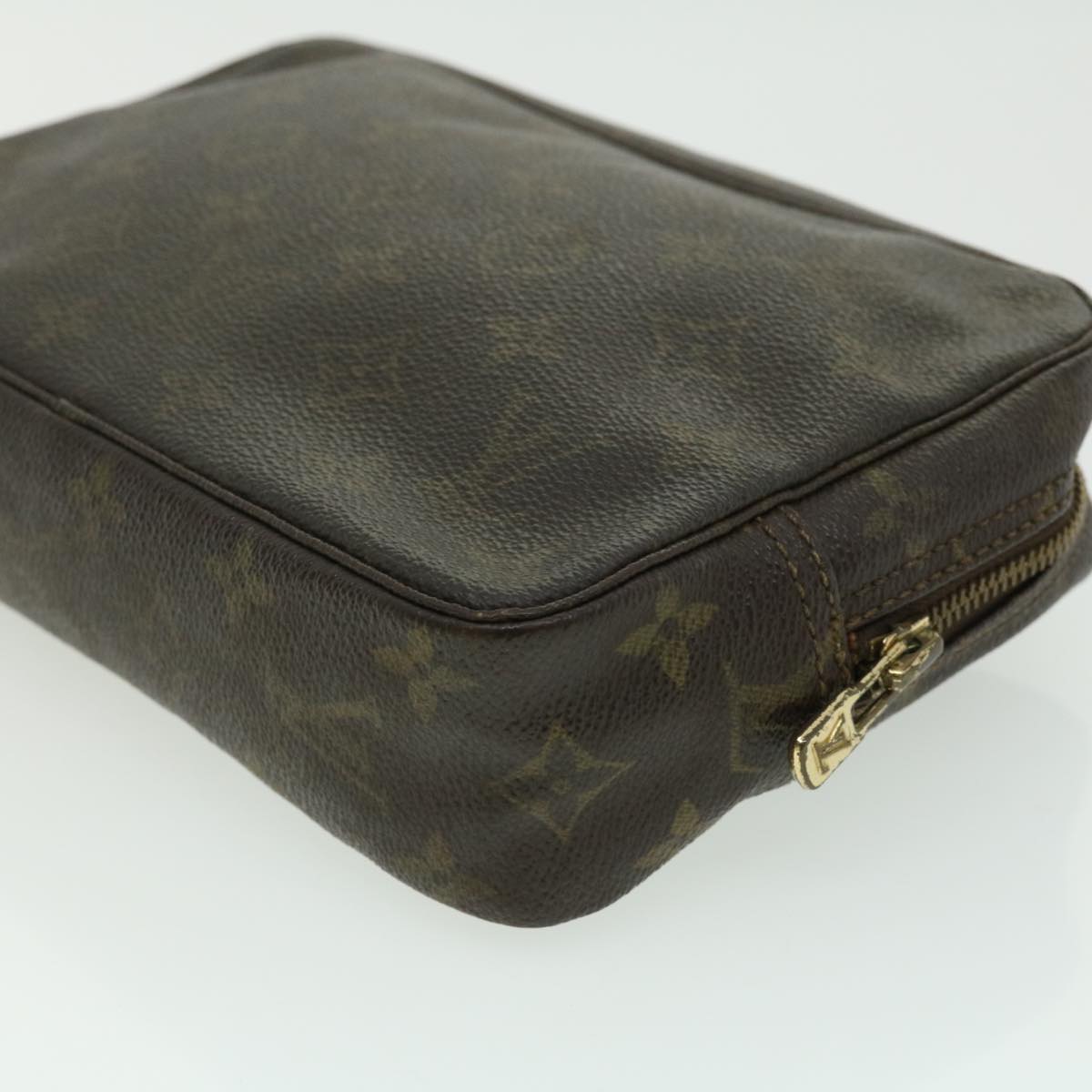 LOUIS VUITTON Monogram Trousse Toilette 23 Clutch Bag M47524 LV Auth ac869