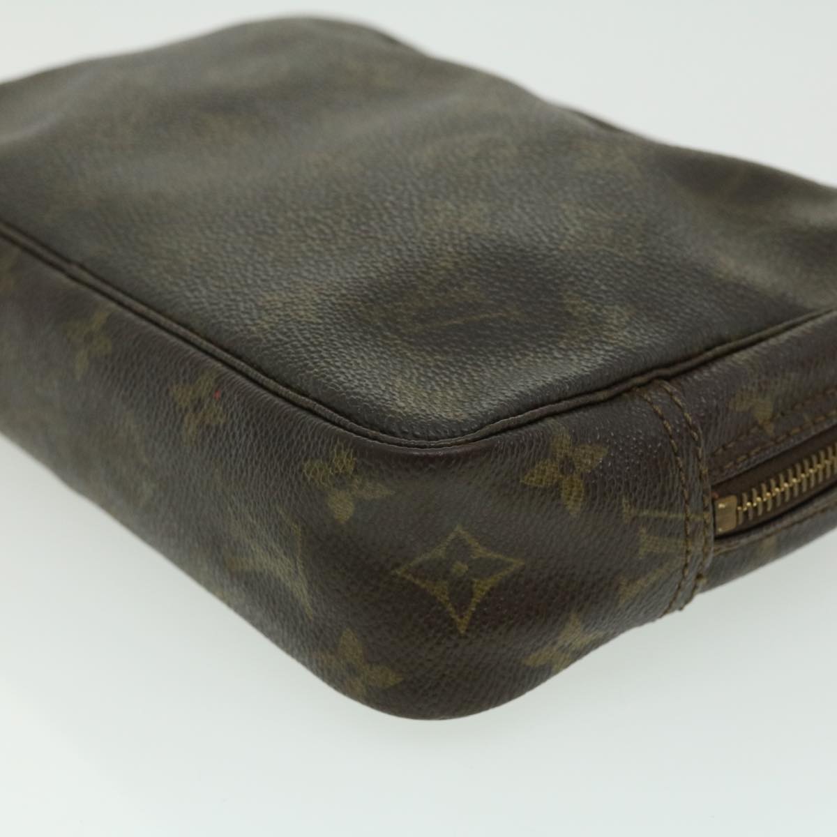 LOUIS VUITTON Monogram Trousse Toilette 23 Clutch Bag M47524 LV Auth ac869