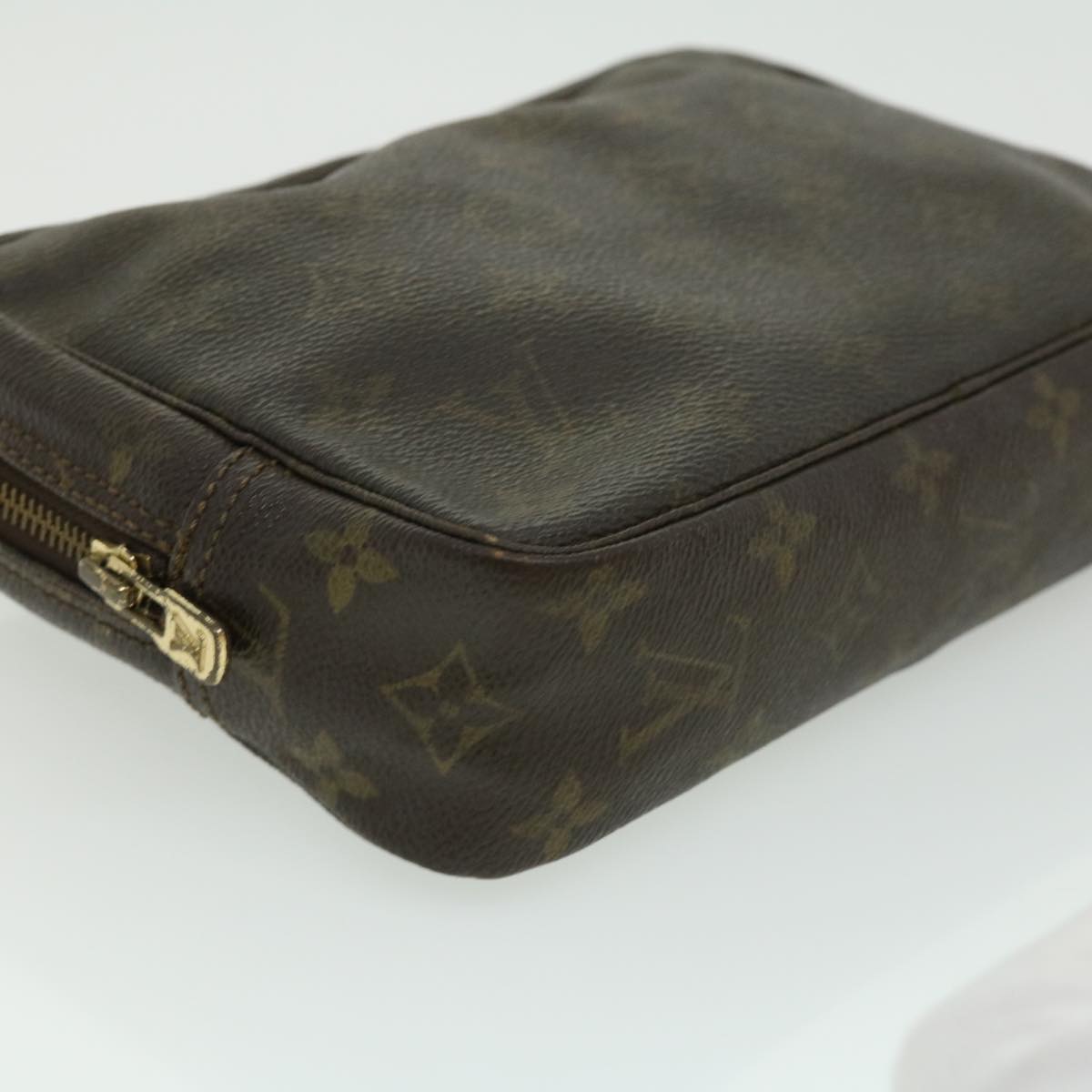 LOUIS VUITTON Monogram Trousse Toilette 23 Clutch Bag M47524 LV Auth ac869