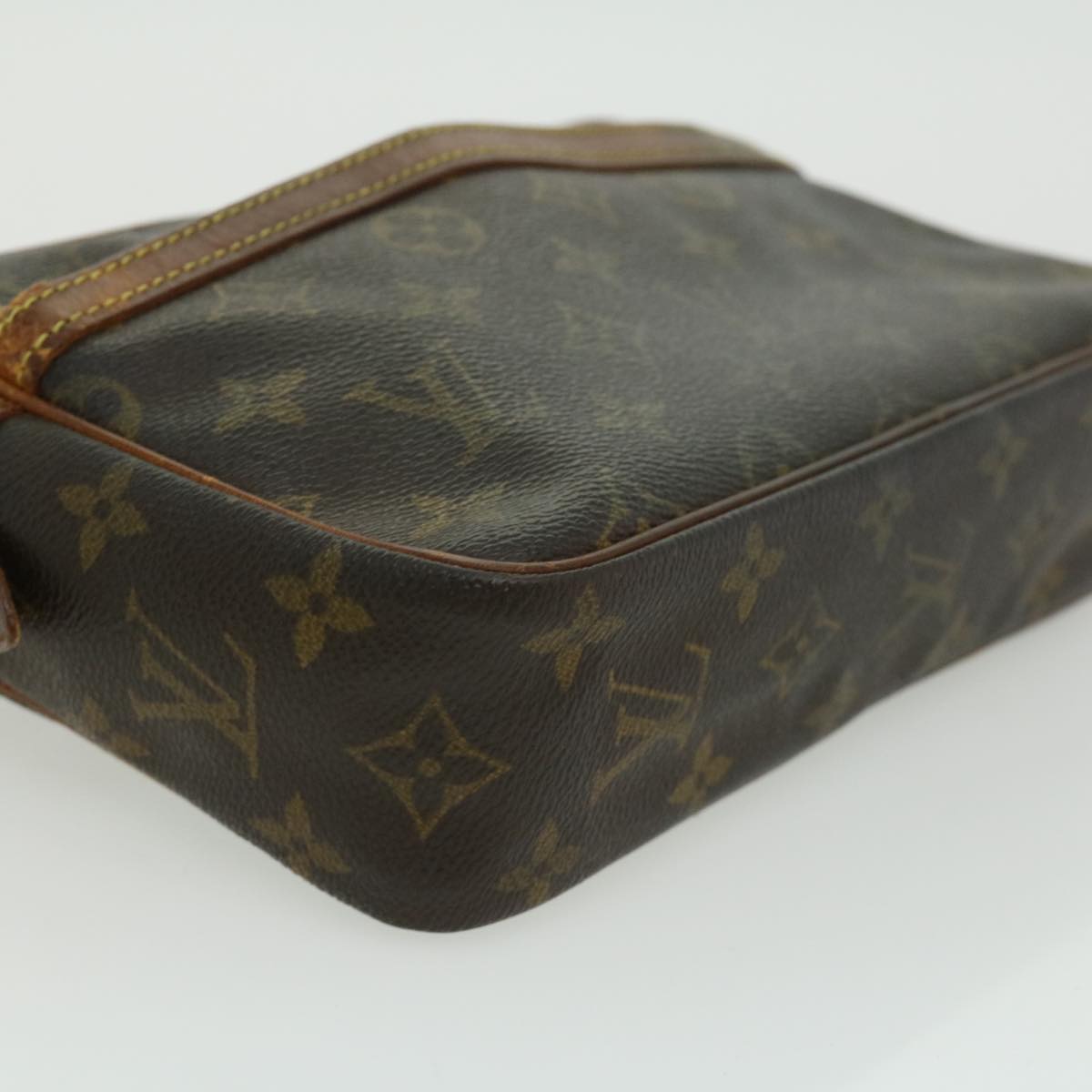 LOUIS VUITTON Monogram Compiegne 23 Clutch Bag M51847 LV Auth ac883