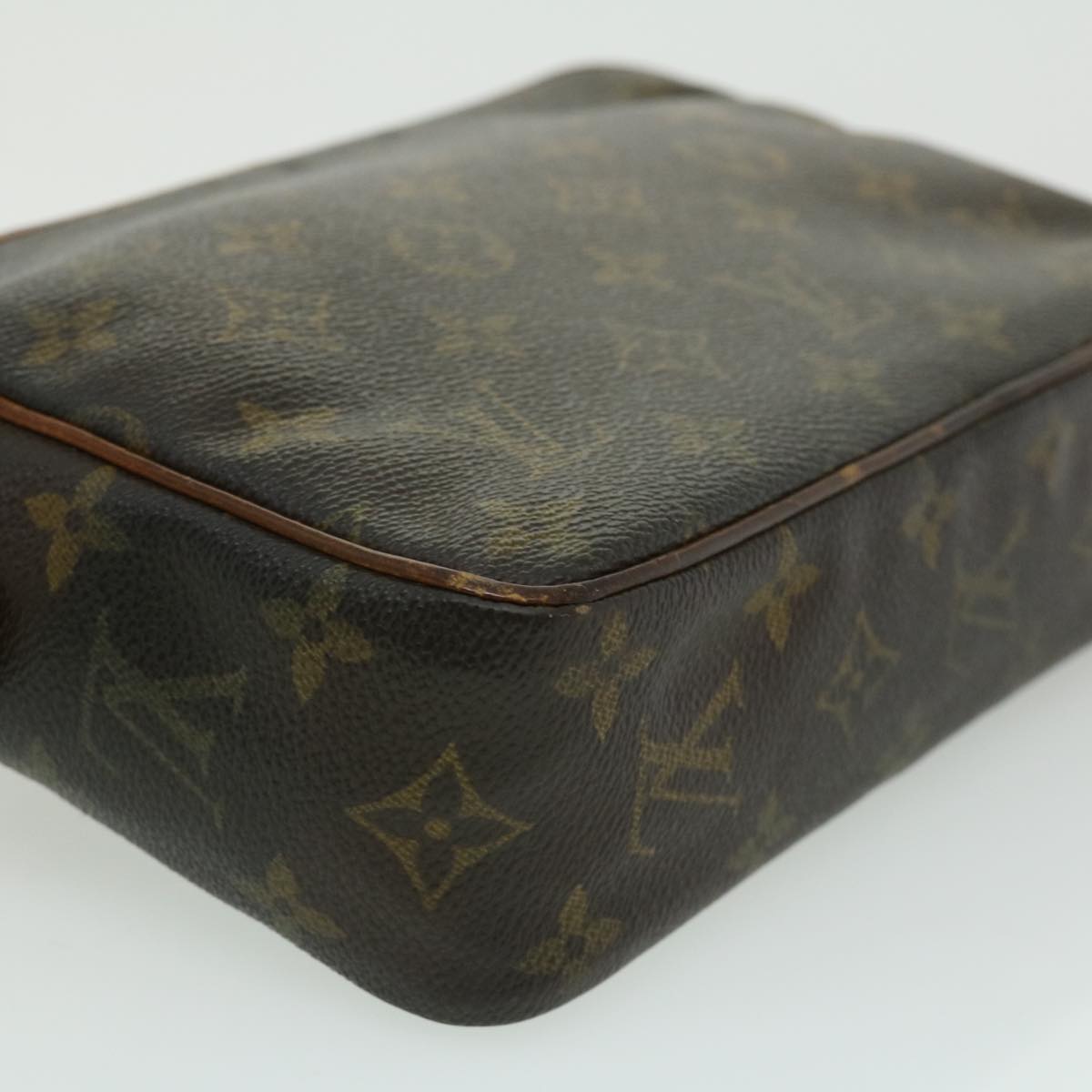 LOUIS VUITTON Monogram Compiegne 23 Clutch Bag M51847 LV Auth ac883