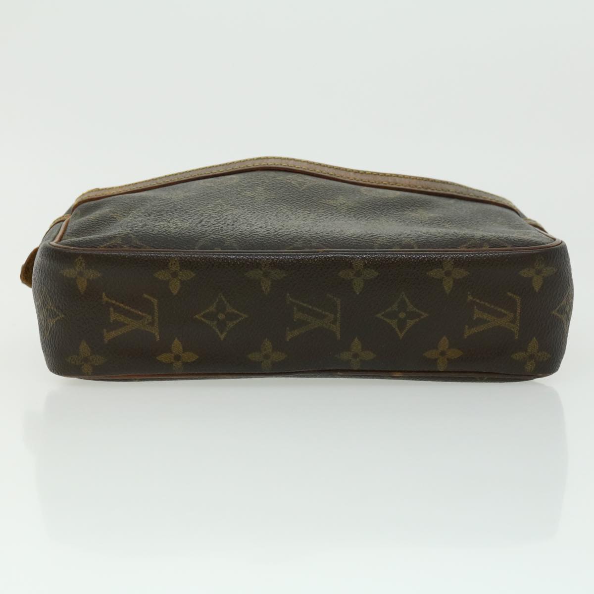 LOUIS VUITTON Monogram Compiegne 23 Clutch Bag M51847 LV Auth ac883