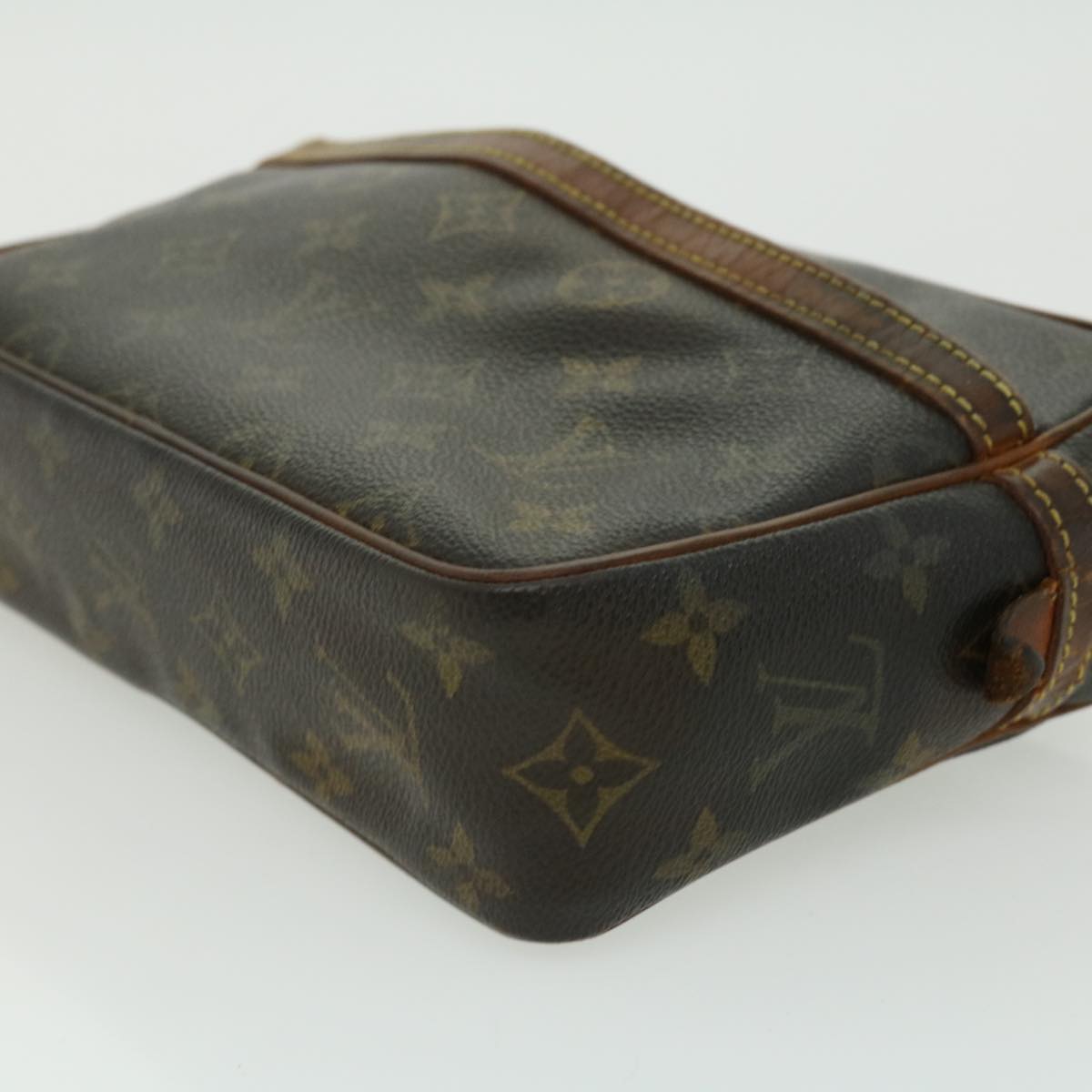 LOUIS VUITTON Monogram Compiegne 23 Clutch Bag M51847 LV Auth ac883