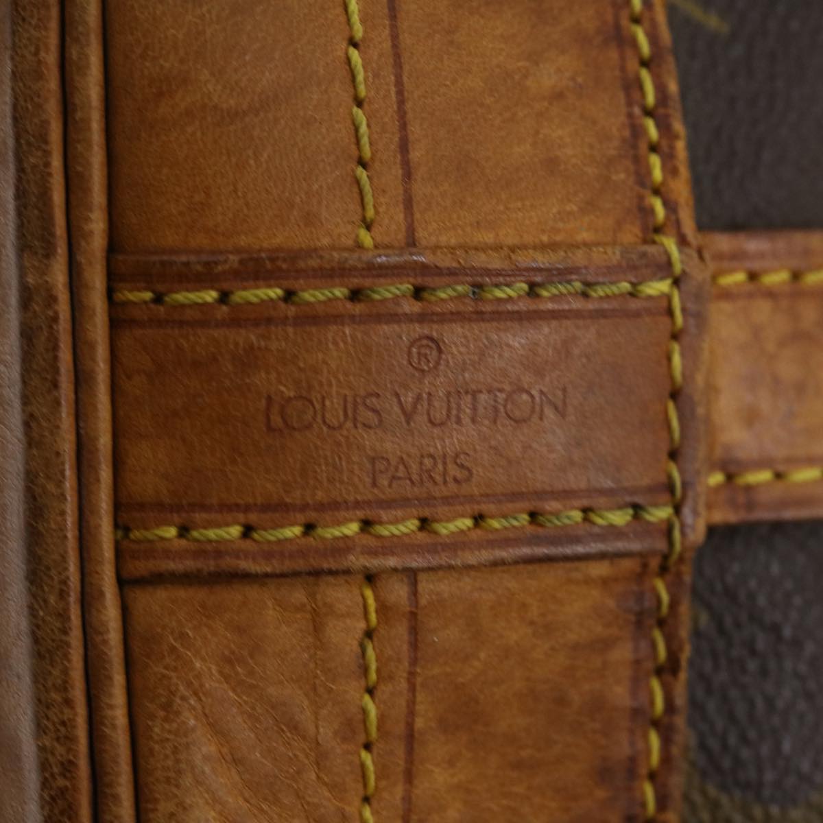 LOUIS VUITTON Monogram Noe Shoulder Bag M42224 LV Auth ac898
