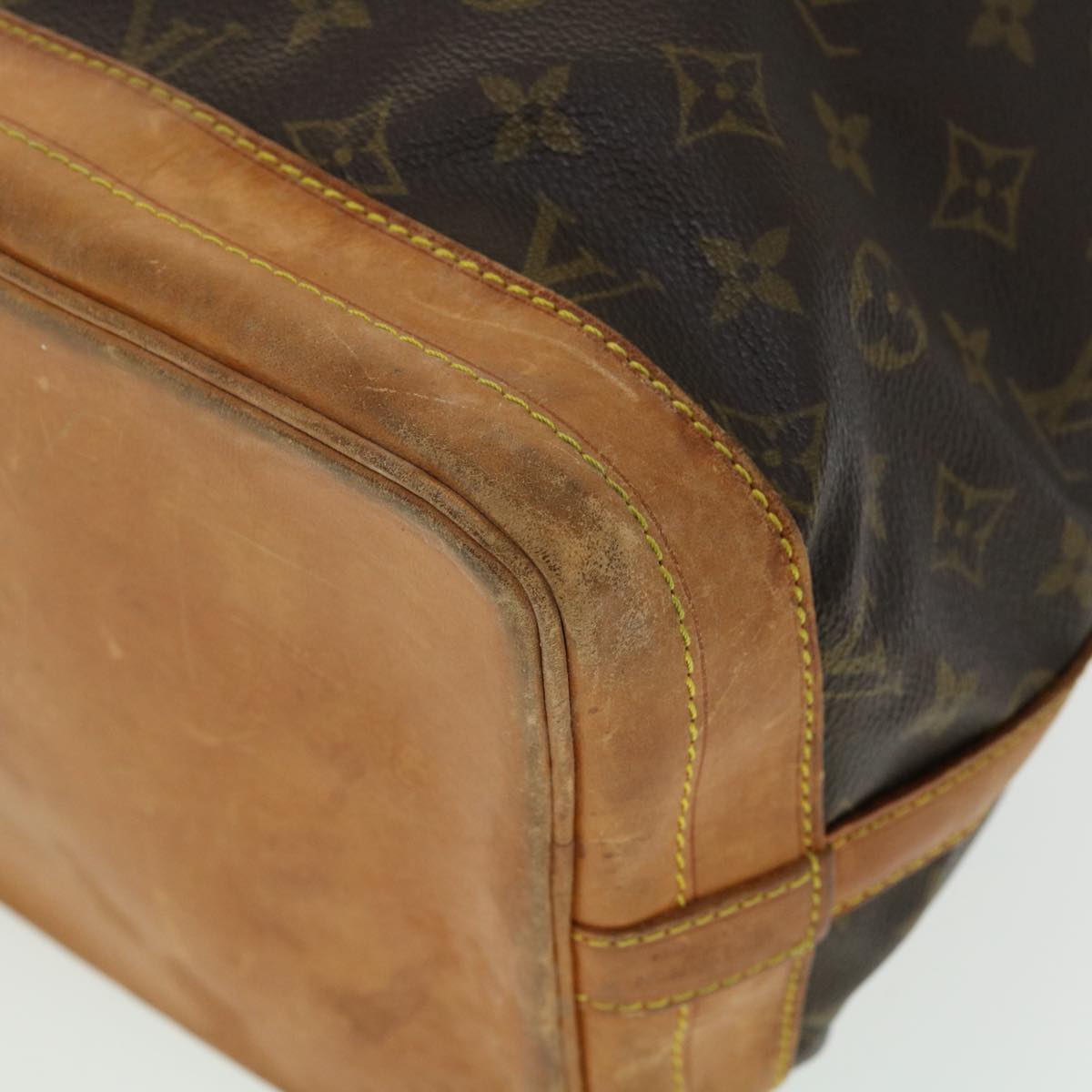 LOUIS VUITTON Monogram Noe Shoulder Bag M42224 LV Auth ac938