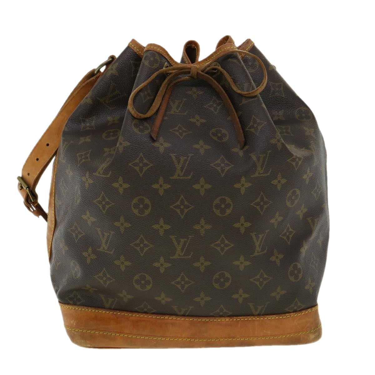 LOUIS VUITTON Monogram Noe Shoulder Bag M42224 LV Auth ac938