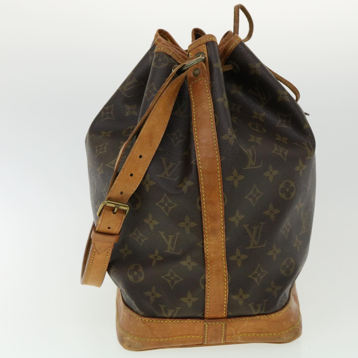 LOUIS VUITTON Monogram Noe Shoulder Bag M42224 LV Auth ac938