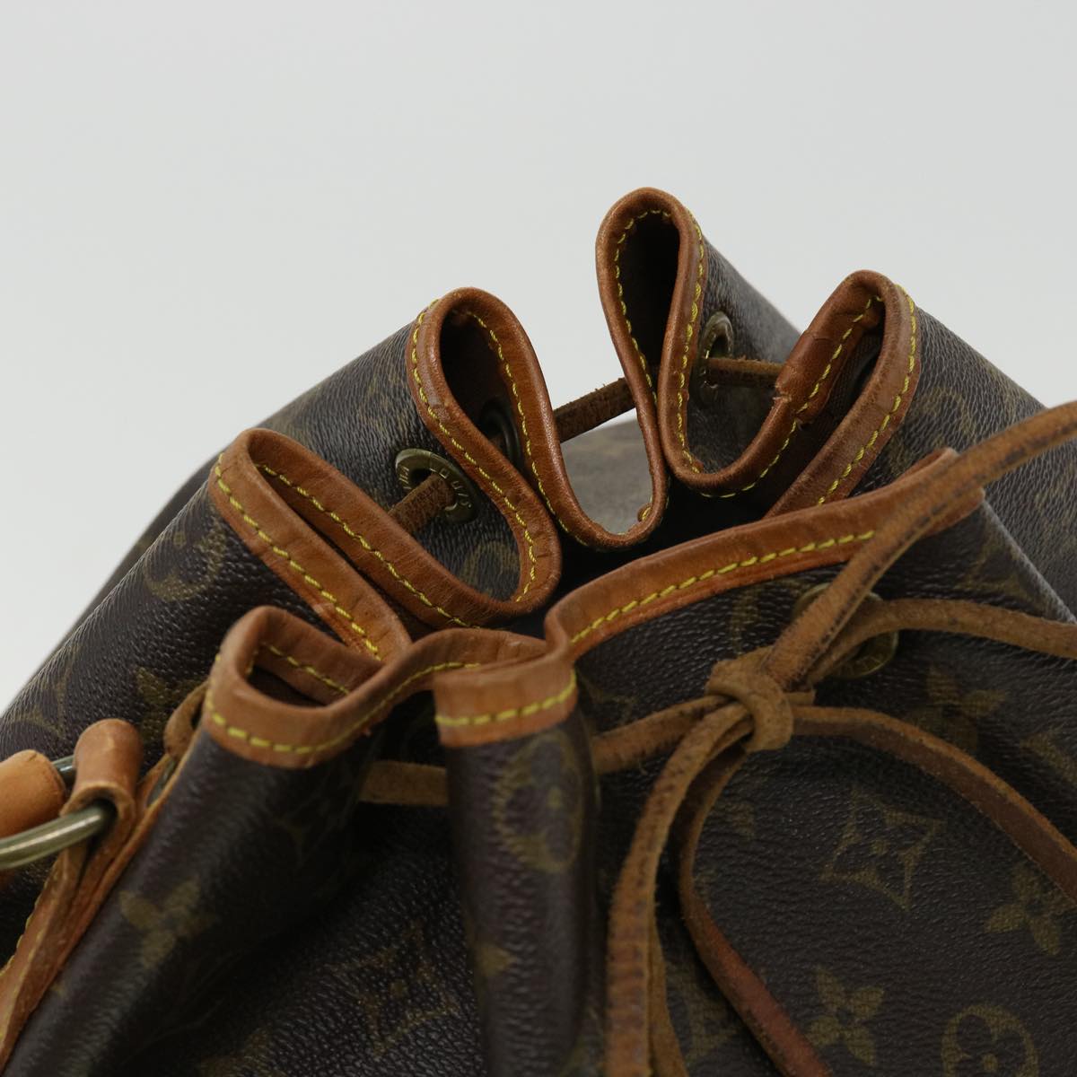 LOUIS VUITTON Monogram Noe Shoulder Bag M42224 LV Auth ac938