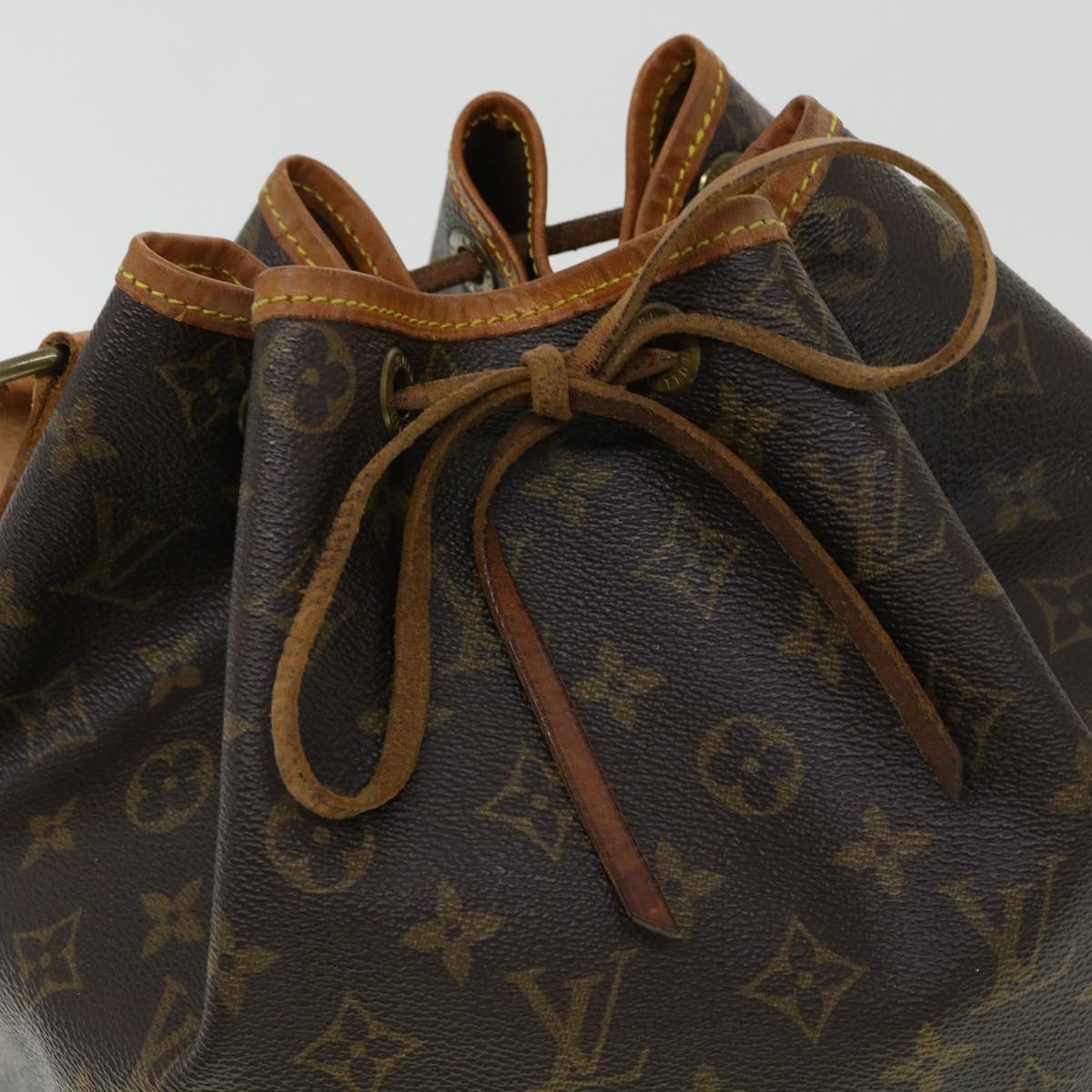 LOUIS VUITTON Monogram Noe Shoulder Bag M42224 LV Auth ac938