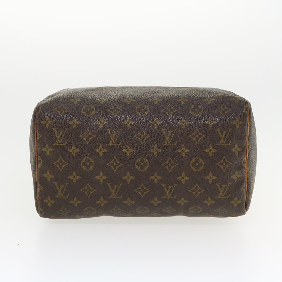 LOUIS VUITTON Monogram Speedy 30 Hand Bag M41526 LV Auth ac943