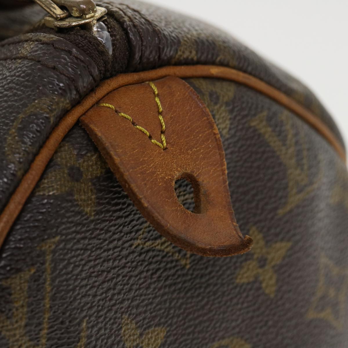 LOUIS VUITTON Monogram Speedy 30 Hand Bag M41526 LV Auth ac943