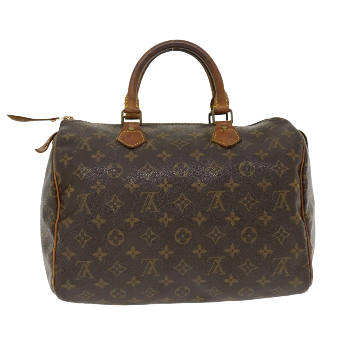 LOUIS VUITTON Monogram Speedy 30 Hand Bag M41526 LV Auth ac943