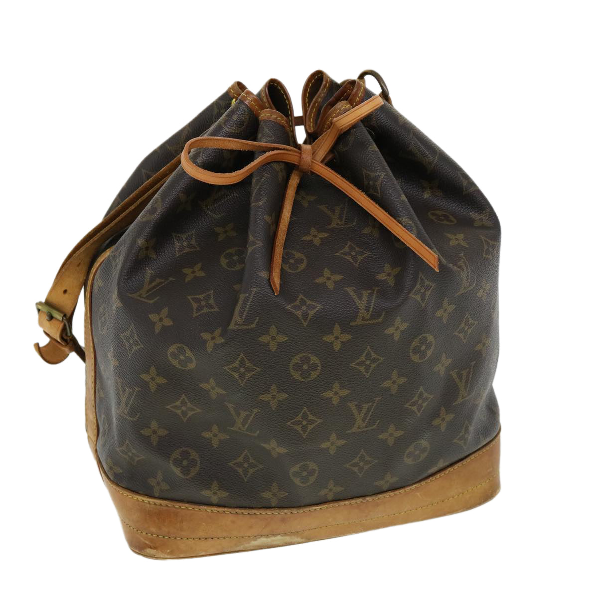 LOUIS VUITTON Monogram Noe Shoulder Bag M42224 LV Auth ac965