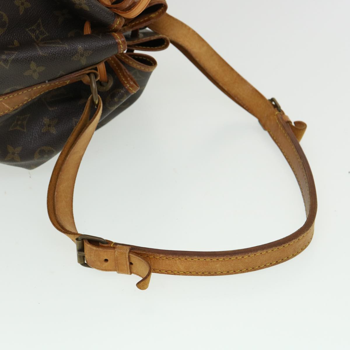 LOUIS VUITTON Monogram Noe Shoulder Bag M42224 LV Auth ac965