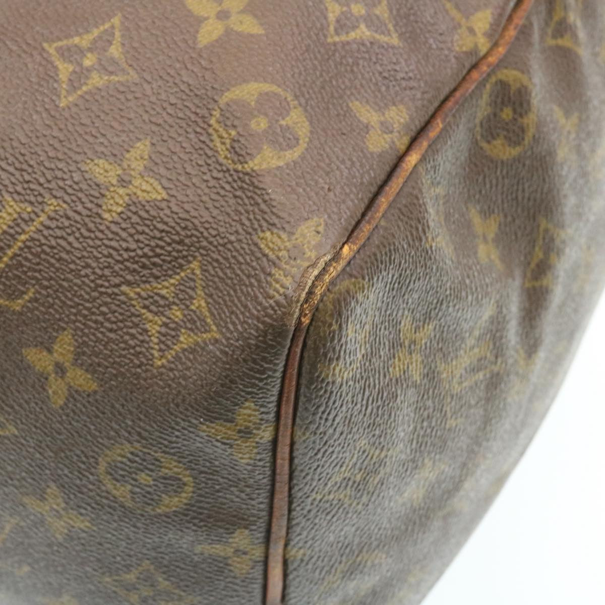 LOUIS VUITTON Monogram Speedy 35 Hand Bag M41524 LV Auth ai155