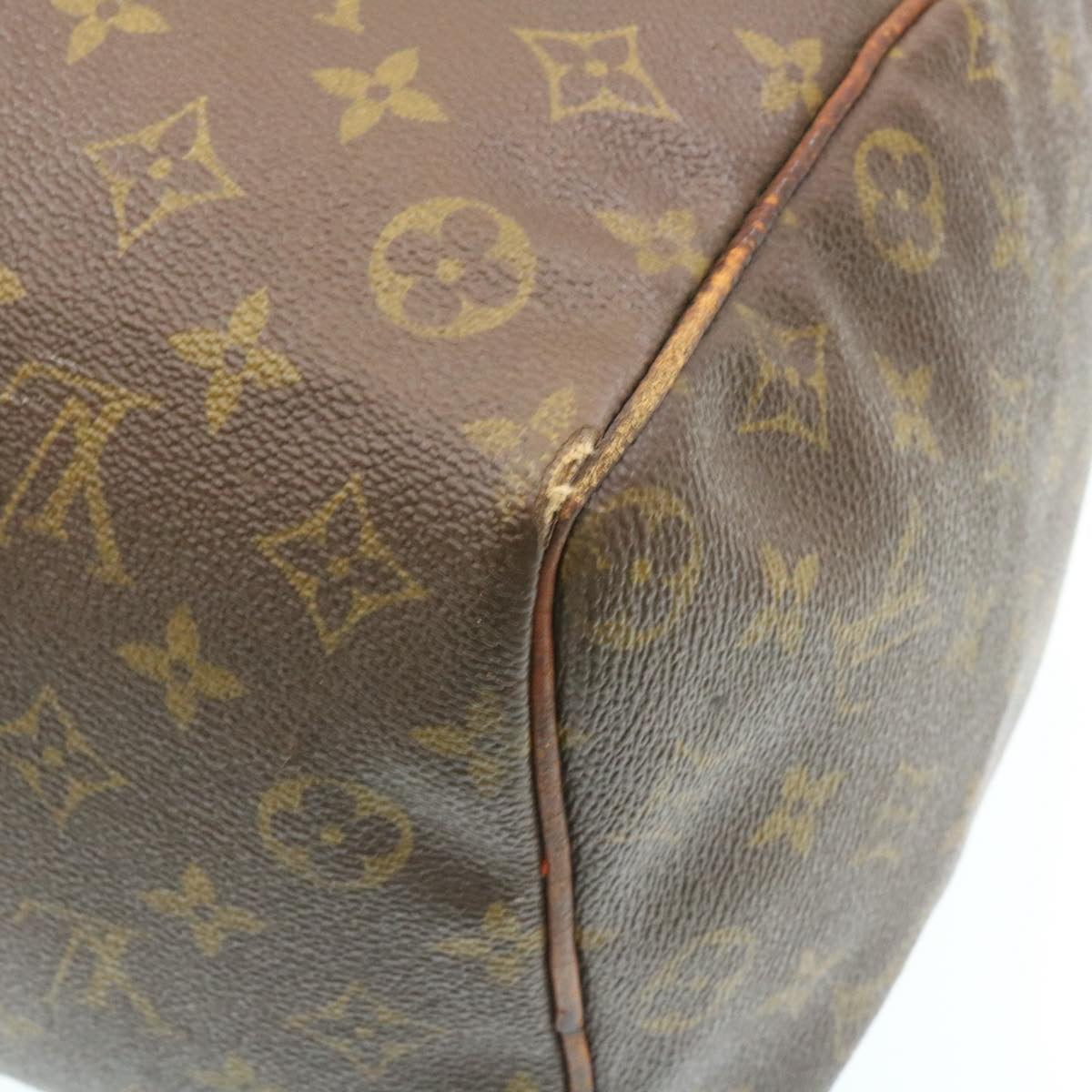 LOUIS VUITTON Monogram Speedy 35 Hand Bag M41524 LV Auth ai155