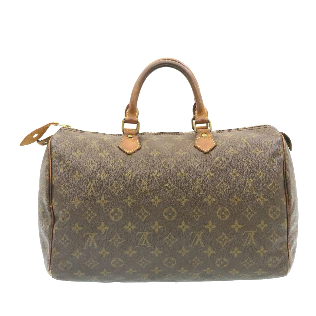 LOUIS VUITTON Monogram Speedy 35 Hand Bag M41524 LV Auth ai155 - 0