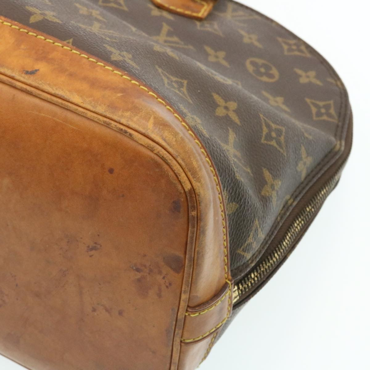 LOUIS VUITTON Monogram Alma Hand Bag M51130 LV Auth ai163