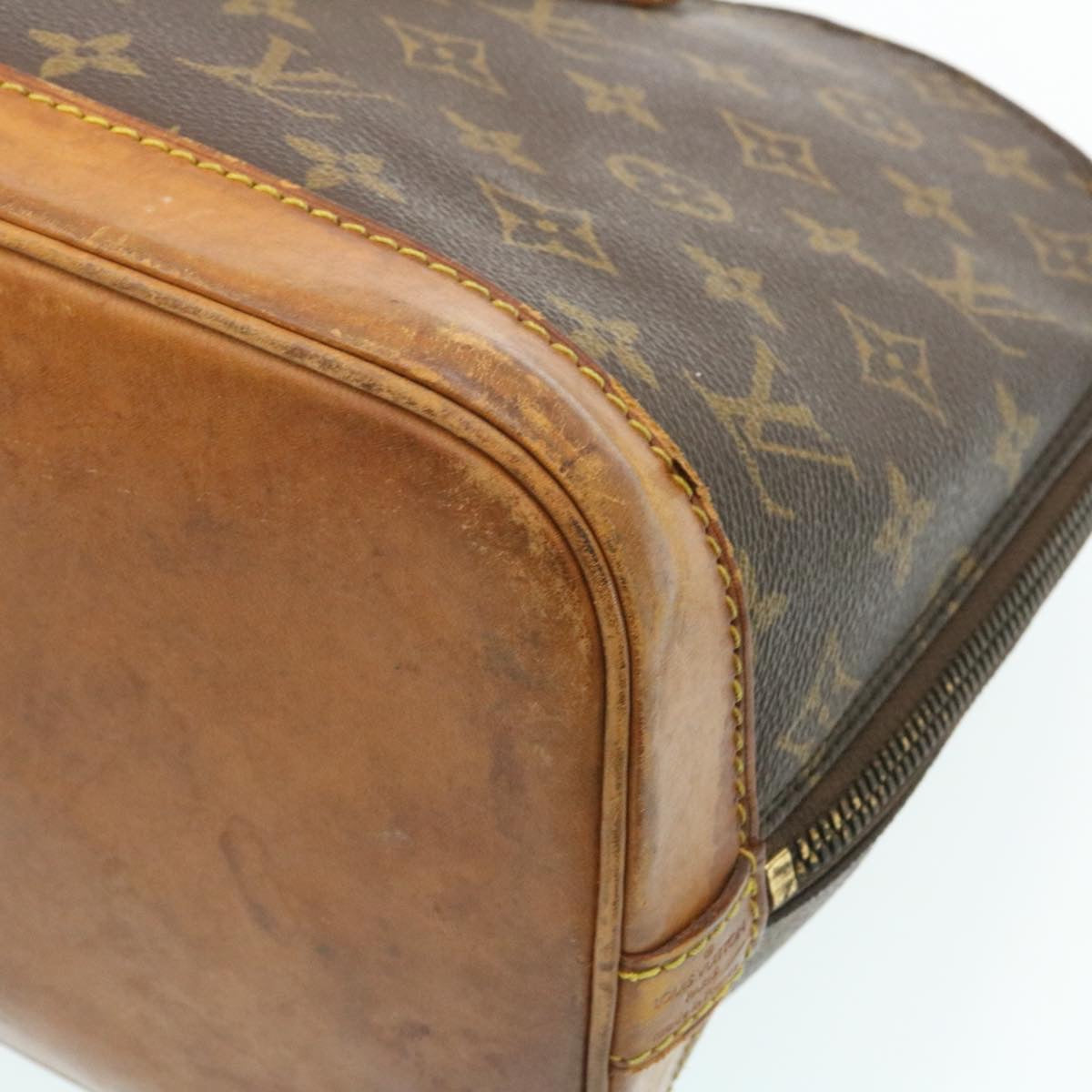 LOUIS VUITTON Monogram Alma Hand Bag M51130 LV Auth ai163