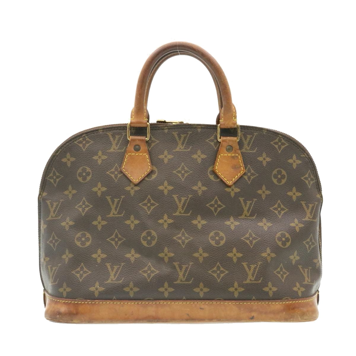 LOUIS VUITTON Monogram Alma Hand Bag M51130 LV Auth ai163