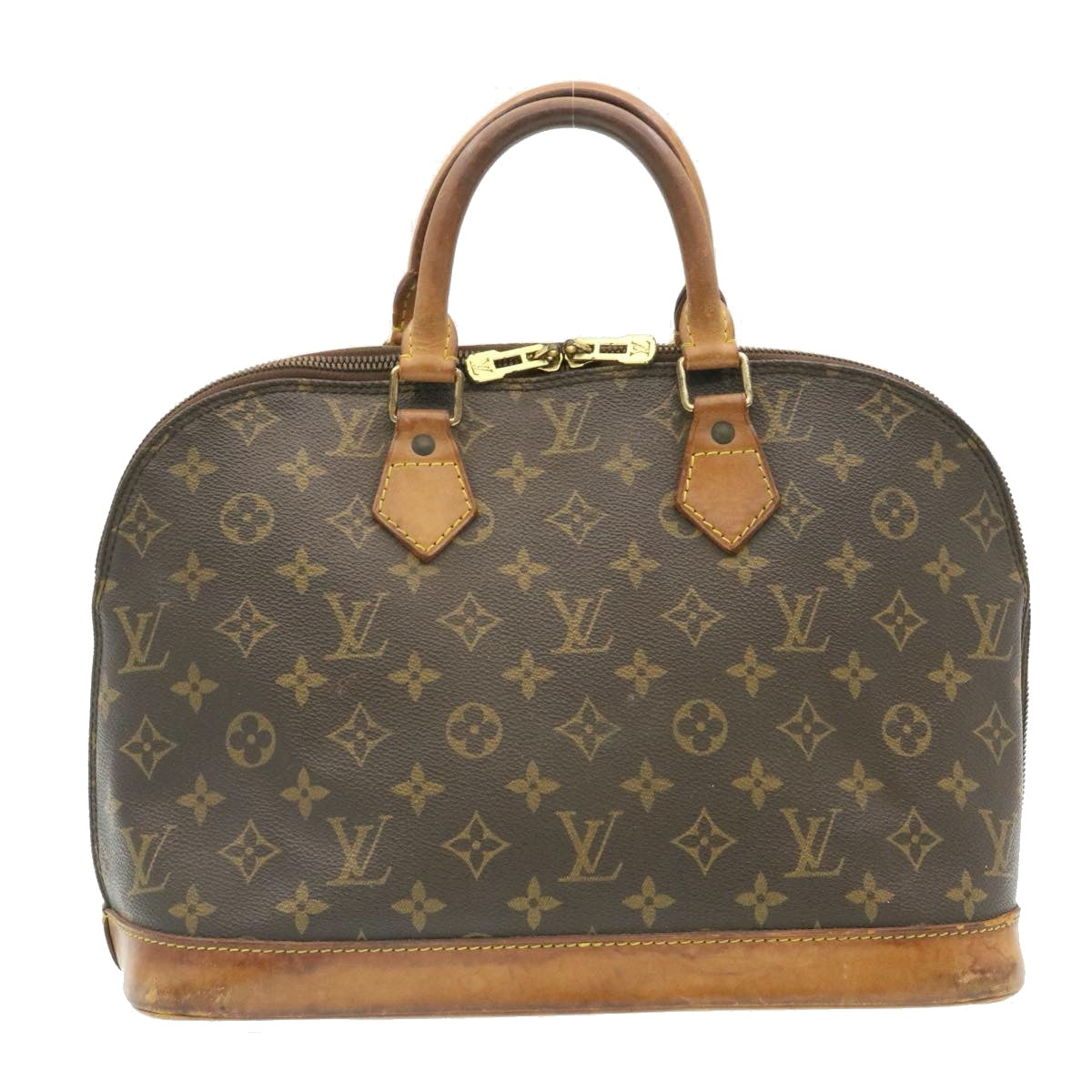 LOUIS VUITTON Monogram Alma Hand Bag M51130 LV Auth ai163