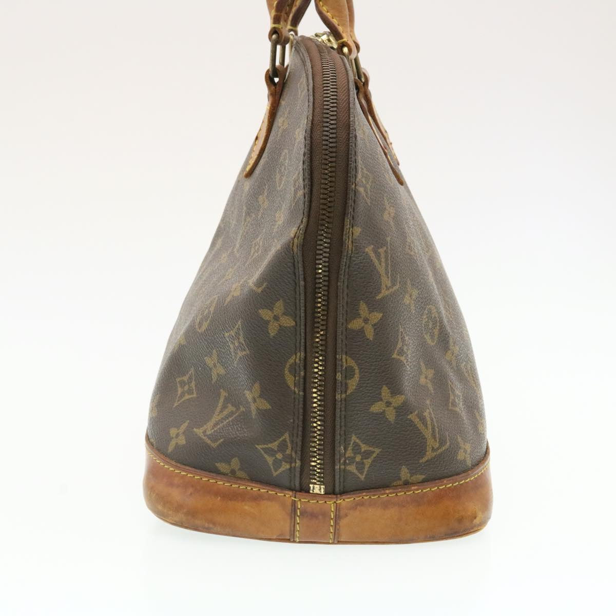 LOUIS VUITTON Monogram Alma Hand Bag M51130 LV Auth ai163