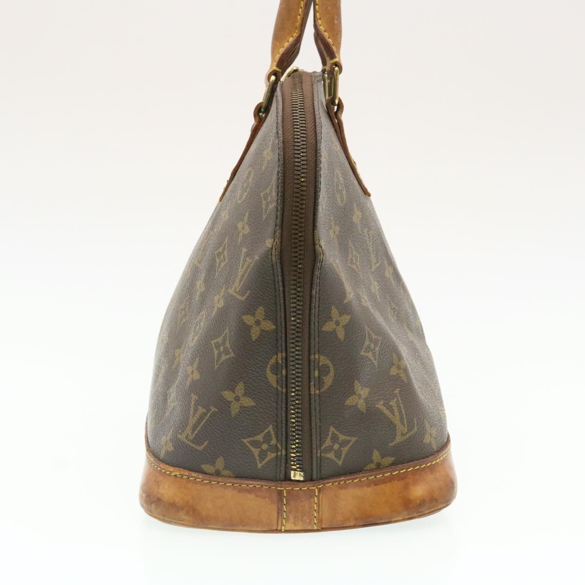 LOUIS VUITTON Monogram Alma Hand Bag M51130 LV Auth ai163