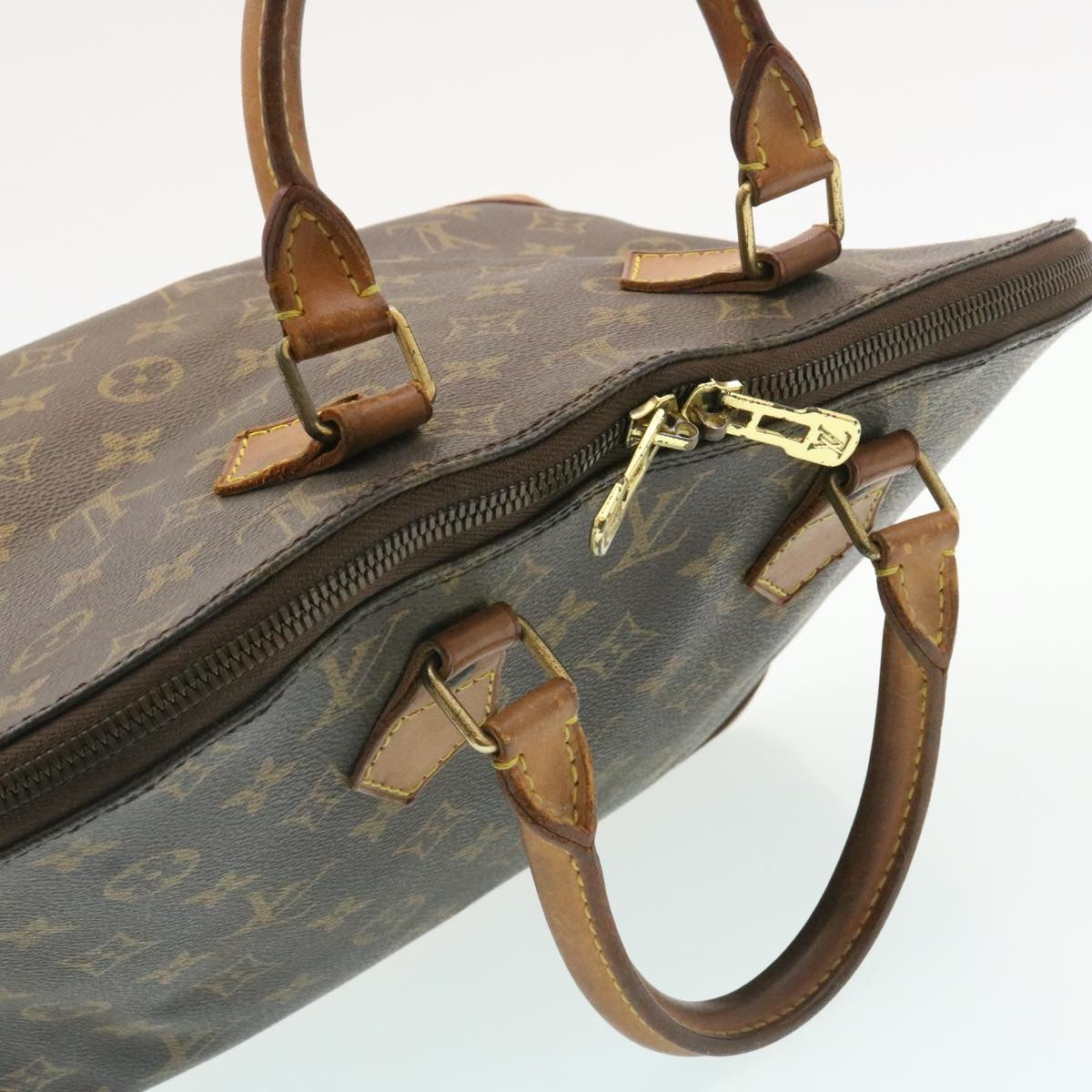 LOUIS VUITTON Monogram Alma Hand Bag M51130 LV Auth ai163