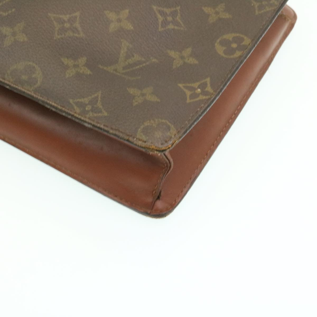 LOUIS VUITTON Monogram Pochette Homme Clutch Bag M51795 LV Auth ai183