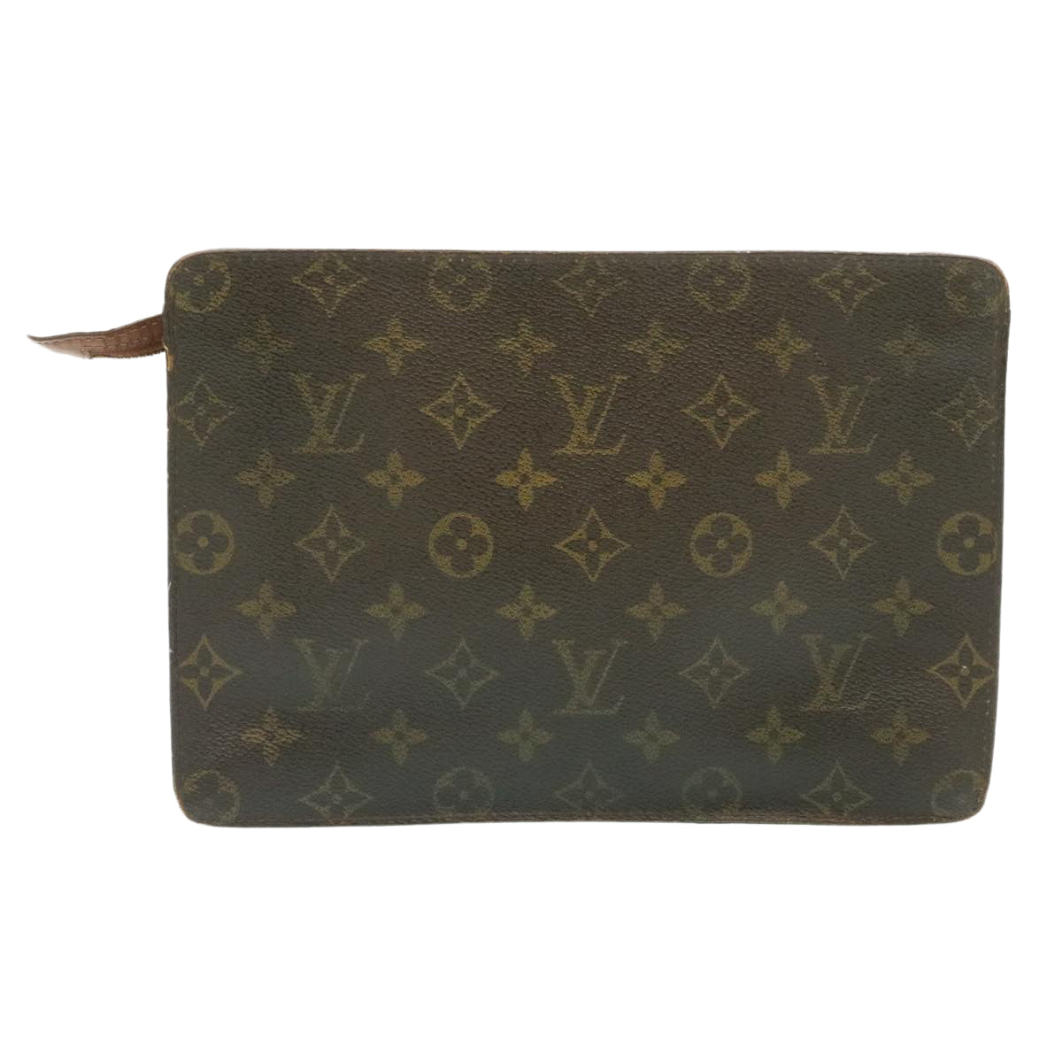 LOUIS VUITTON Monogram Pochette Homme Clutch Bag M51795 LV Auth ai183