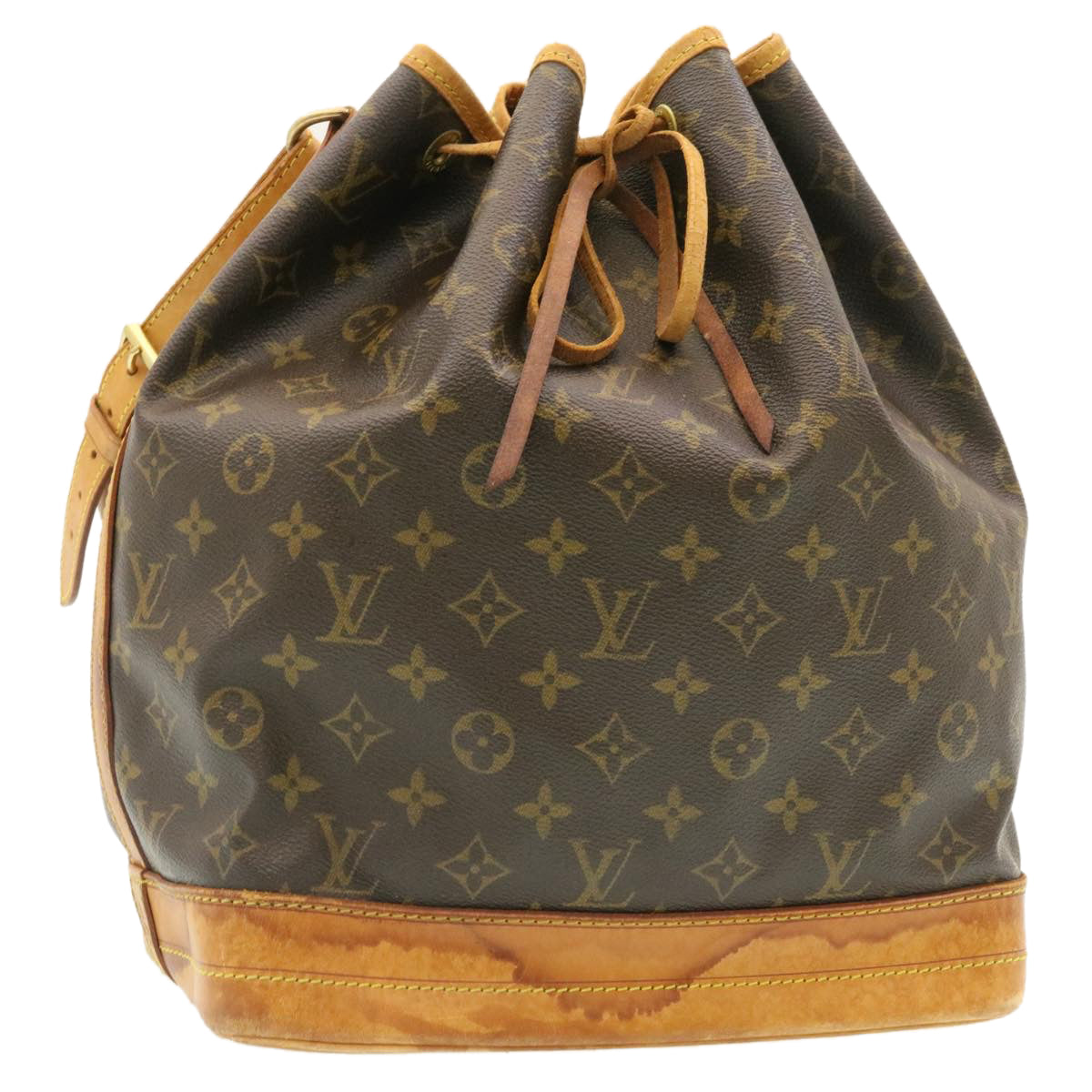 LOUIS VUITTON Monogram Noe Shoulder Bag M42224 LV Auth ai186