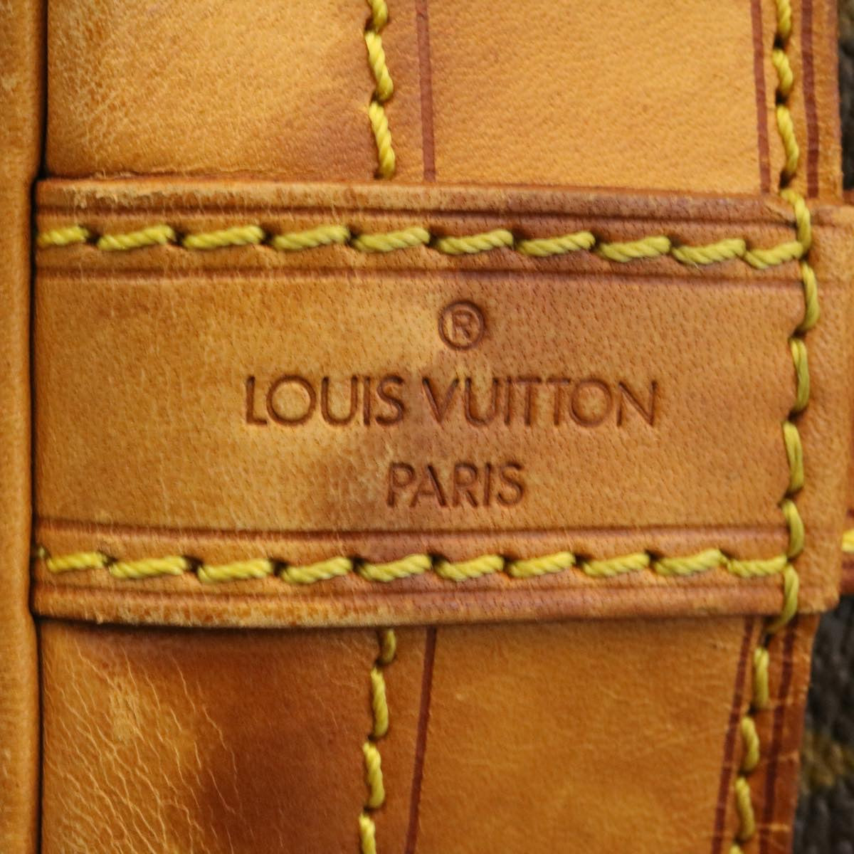 LOUIS VUITTON Monogram Noe Shoulder Bag M42224 LV Auth ai186