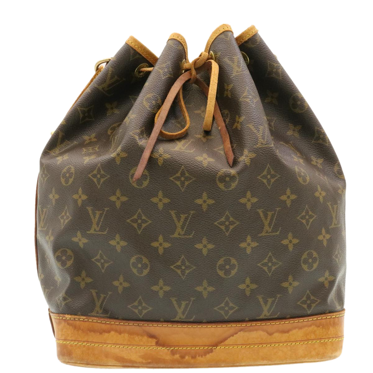 LOUIS VUITTON Monogram Noe Shoulder Bag M42224 LV Auth ai186