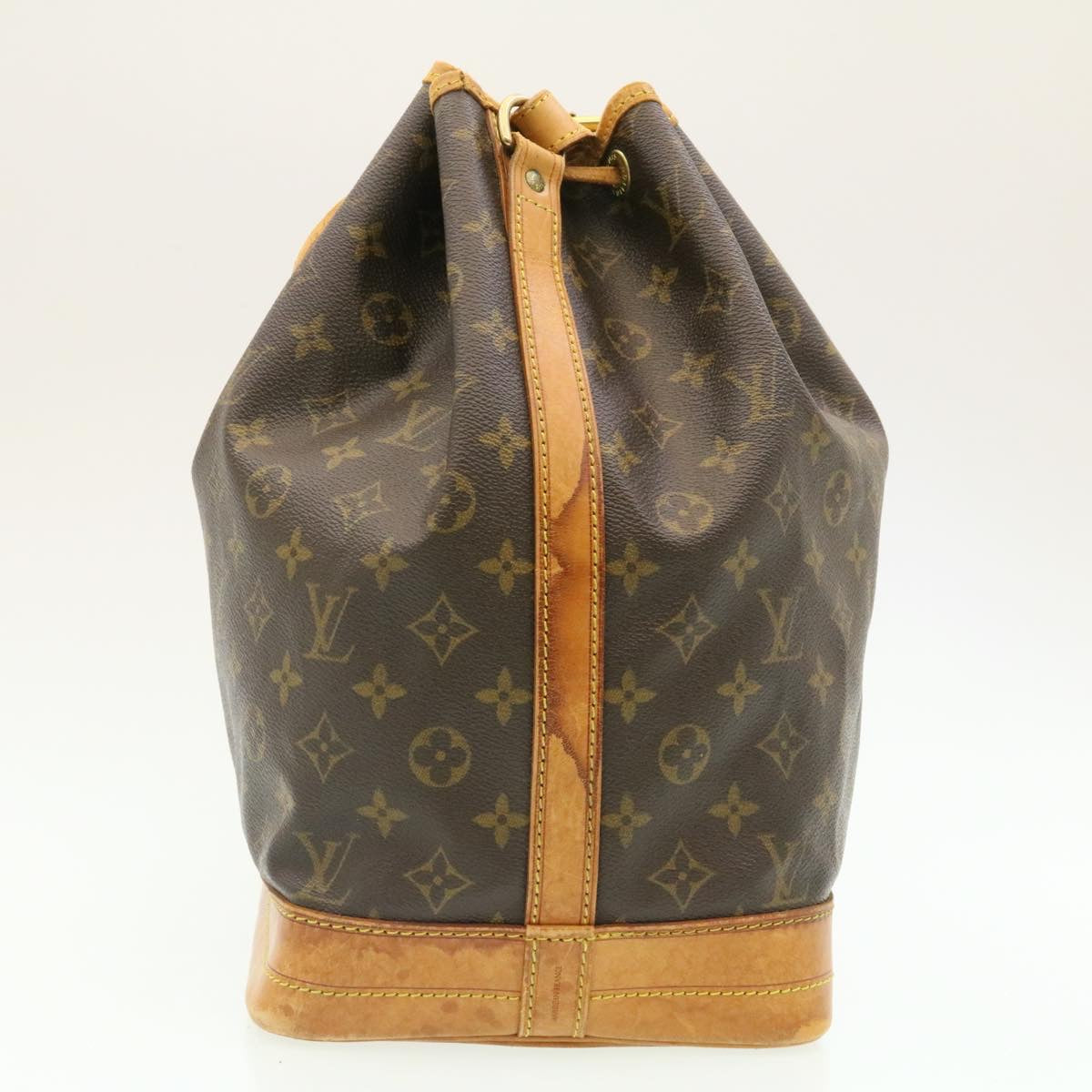 LOUIS VUITTON Monogram Noe Shoulder Bag M42224 LV Auth ai186