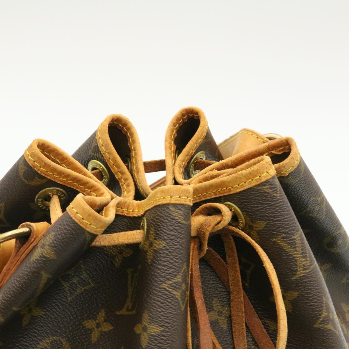 LOUIS VUITTON Monogram Noe Shoulder Bag M42224 LV Auth ai186