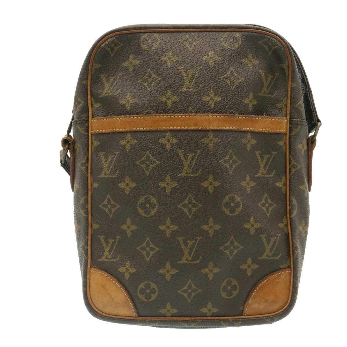 LOUIS VUITTON Monogram DanubeMM Shoulder Bag M45264 LV Auth ai202