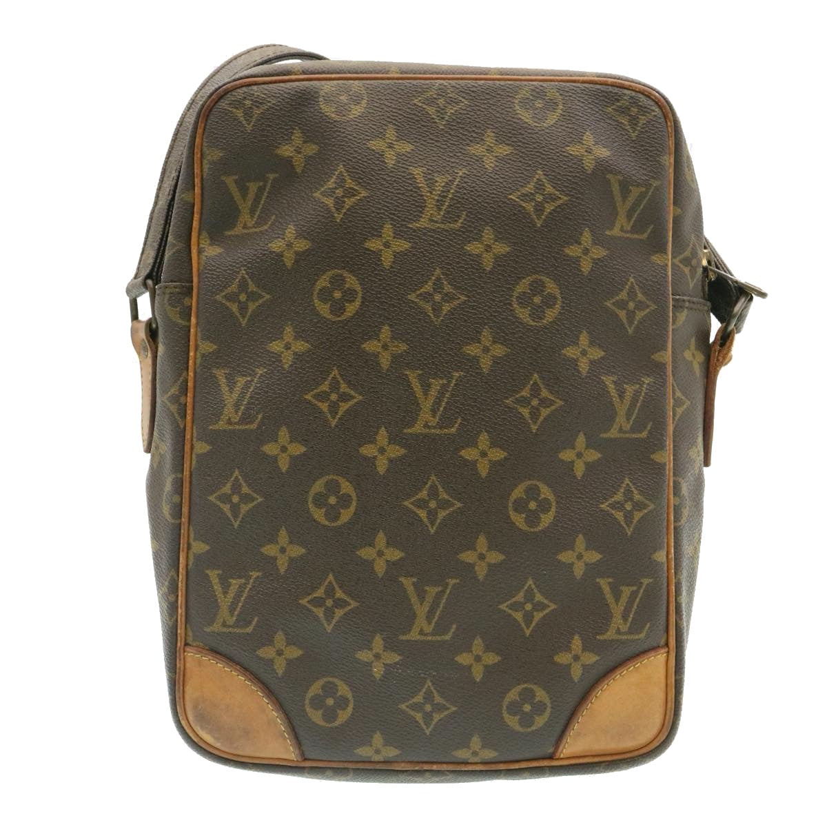 LOUIS VUITTON Monogram DanubeMM Shoulder Bag M45264 LV Auth ai202