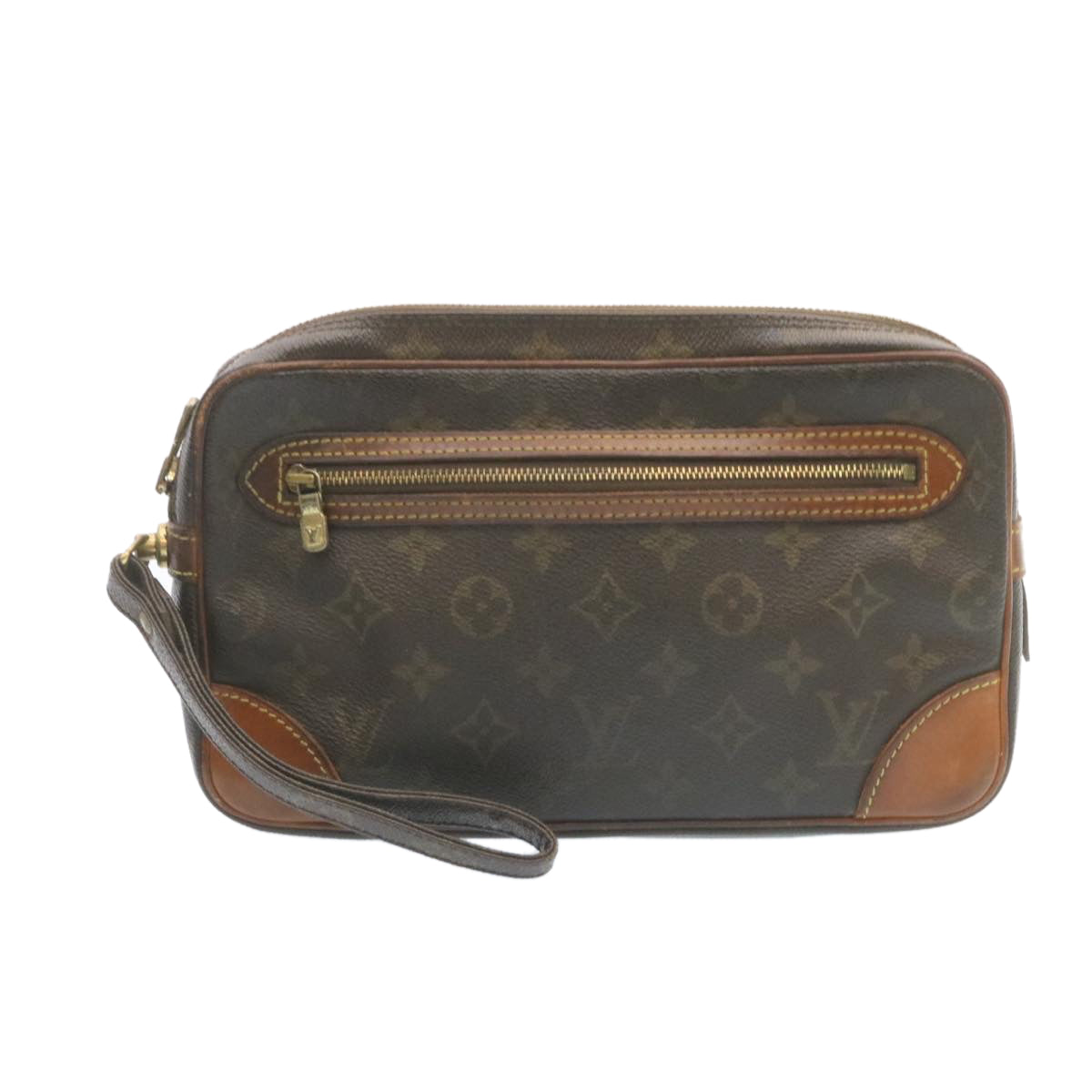 LOUIS VUITTON Monogram Marly Dragonne GM Clutch Bag M51825 LV Auth ai257