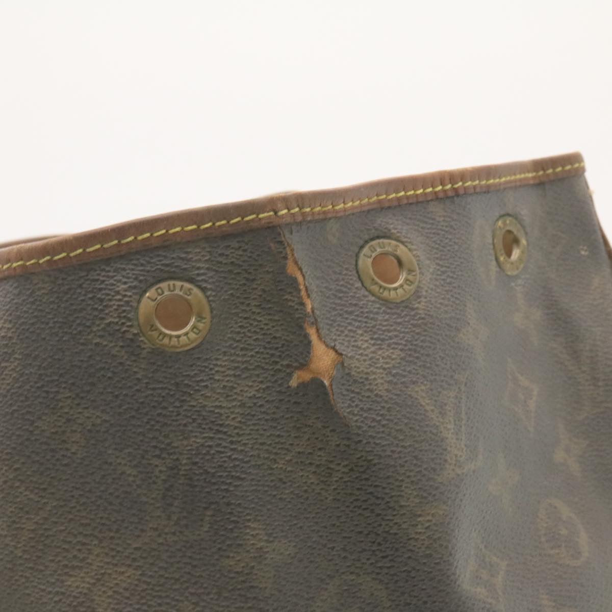 LOUIS VUITTON Monogram Noe Shoulder Bag M42224 LV Auth ai291