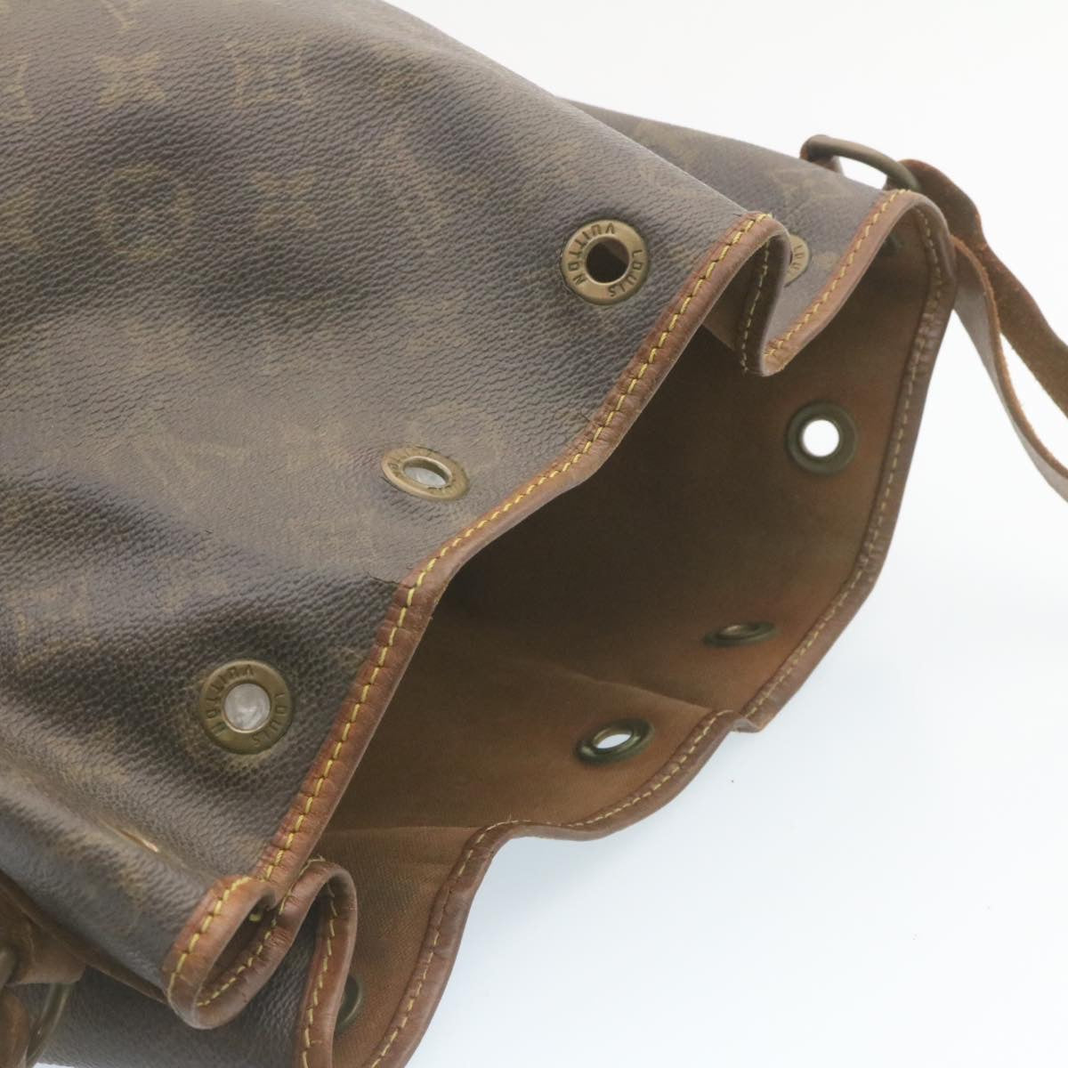 LOUIS VUITTON Monogram Noe Shoulder Bag M42224 LV Auth ai291