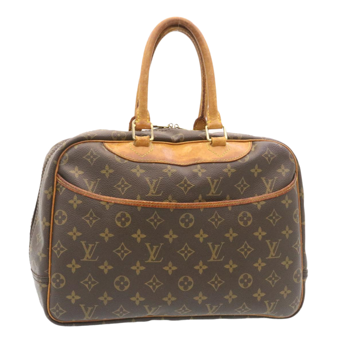 LOUIS VUITTON Monogram Deauville Hand Bag M47270 LV Auth ai296