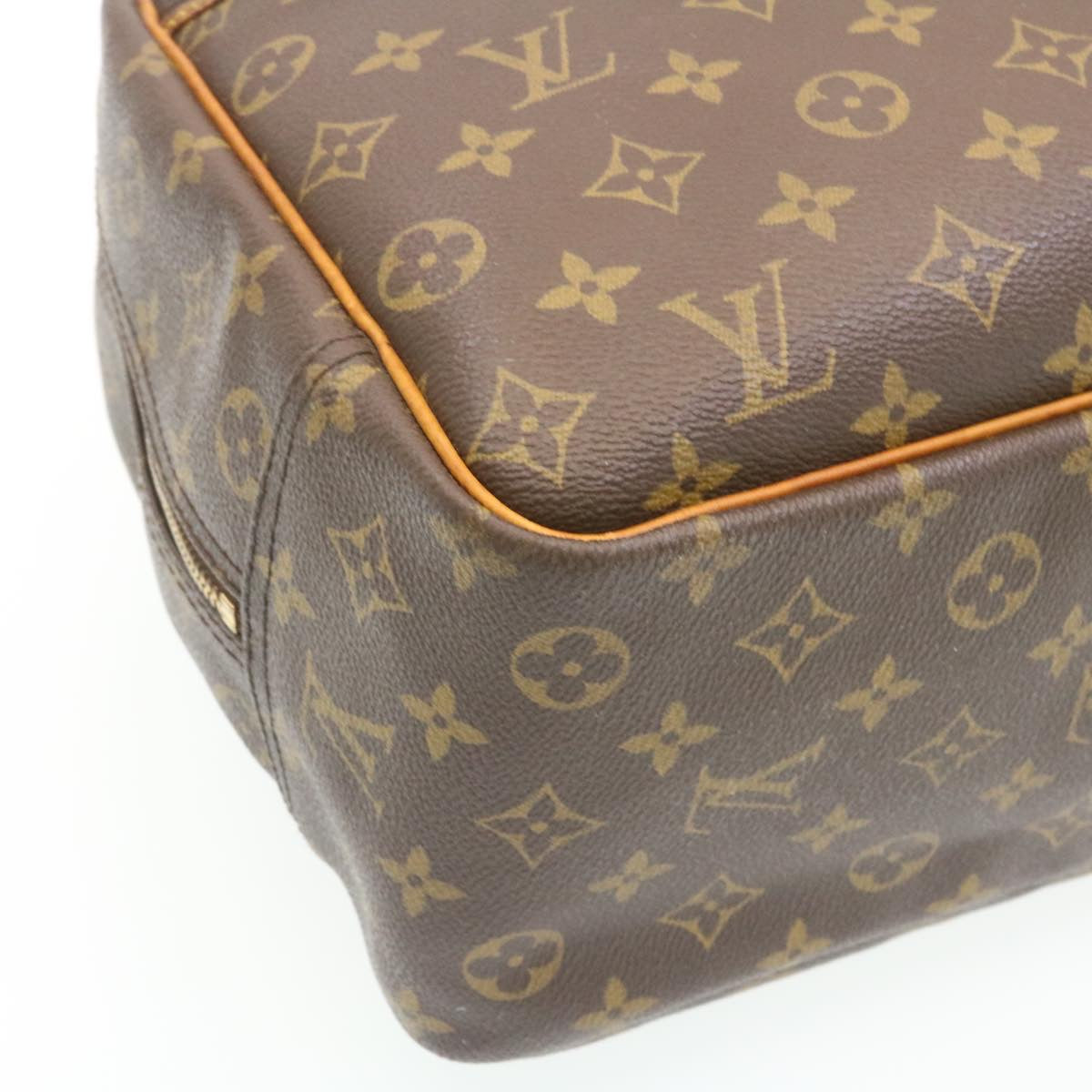 LOUIS VUITTON Monogram Deauville Hand Bag M47270 LV Auth ai296