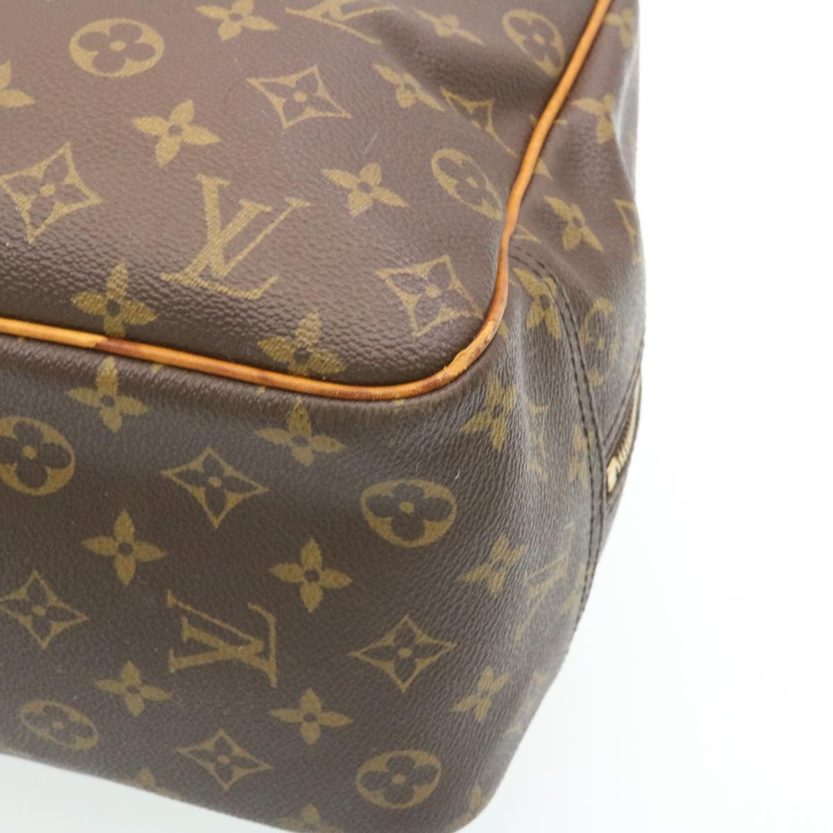 LOUIS VUITTON Monogram Deauville Hand Bag M47270 LV Auth ai296