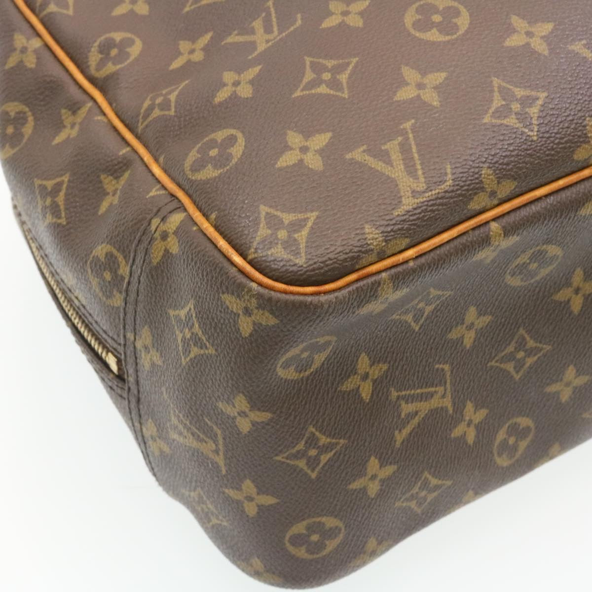 LOUIS VUITTON Monogram Deauville Hand Bag M47270 LV Auth ai296